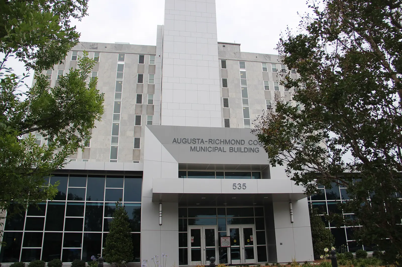 The Augusta-Richmond County Municipal Building at 535 Telfair St., where the Planning Commission and the Board of Zoning Appeals meet.