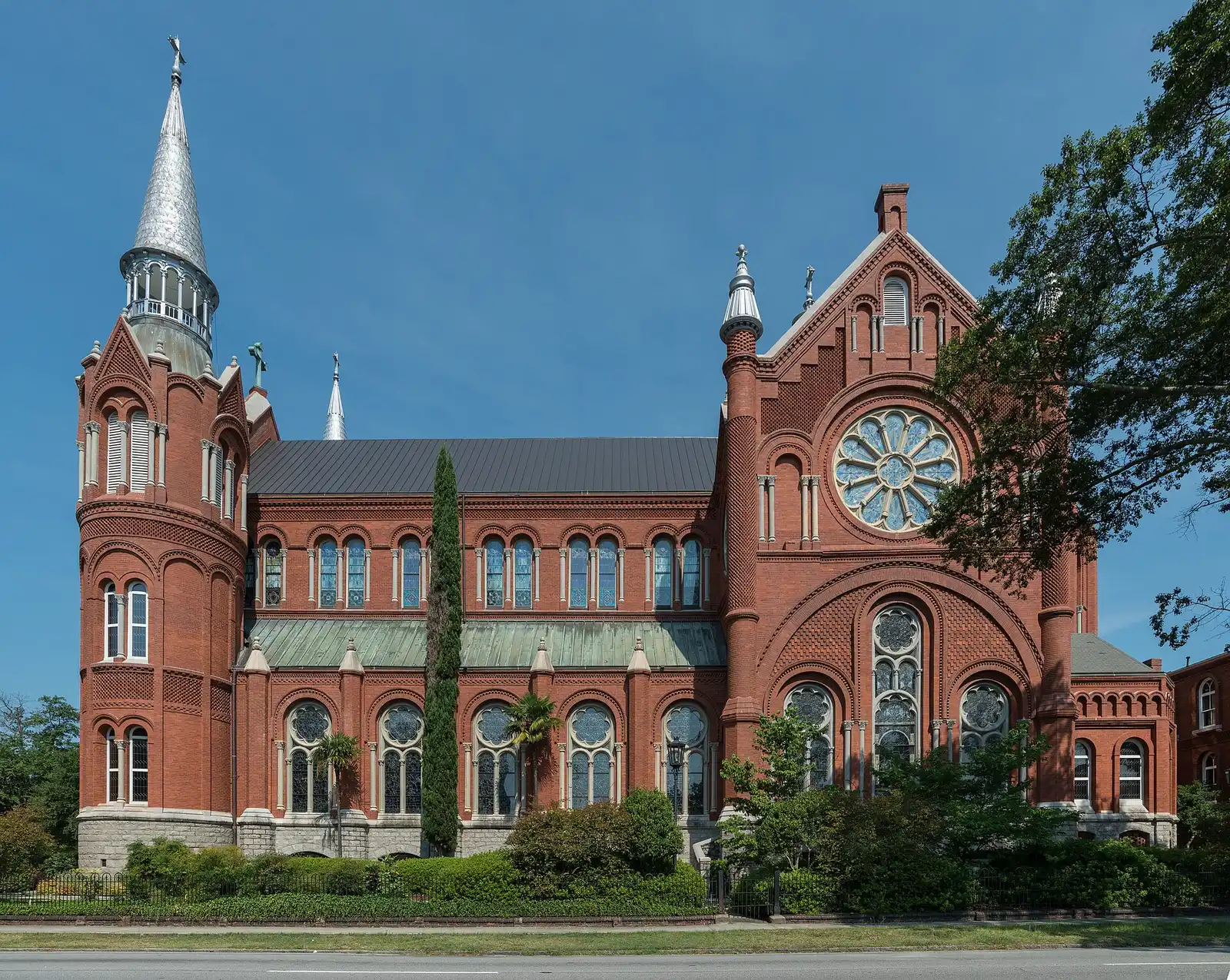 Sacred Heart Cultural Center on Greene Street, a few blocks from A.R. Johnson in Augusta.