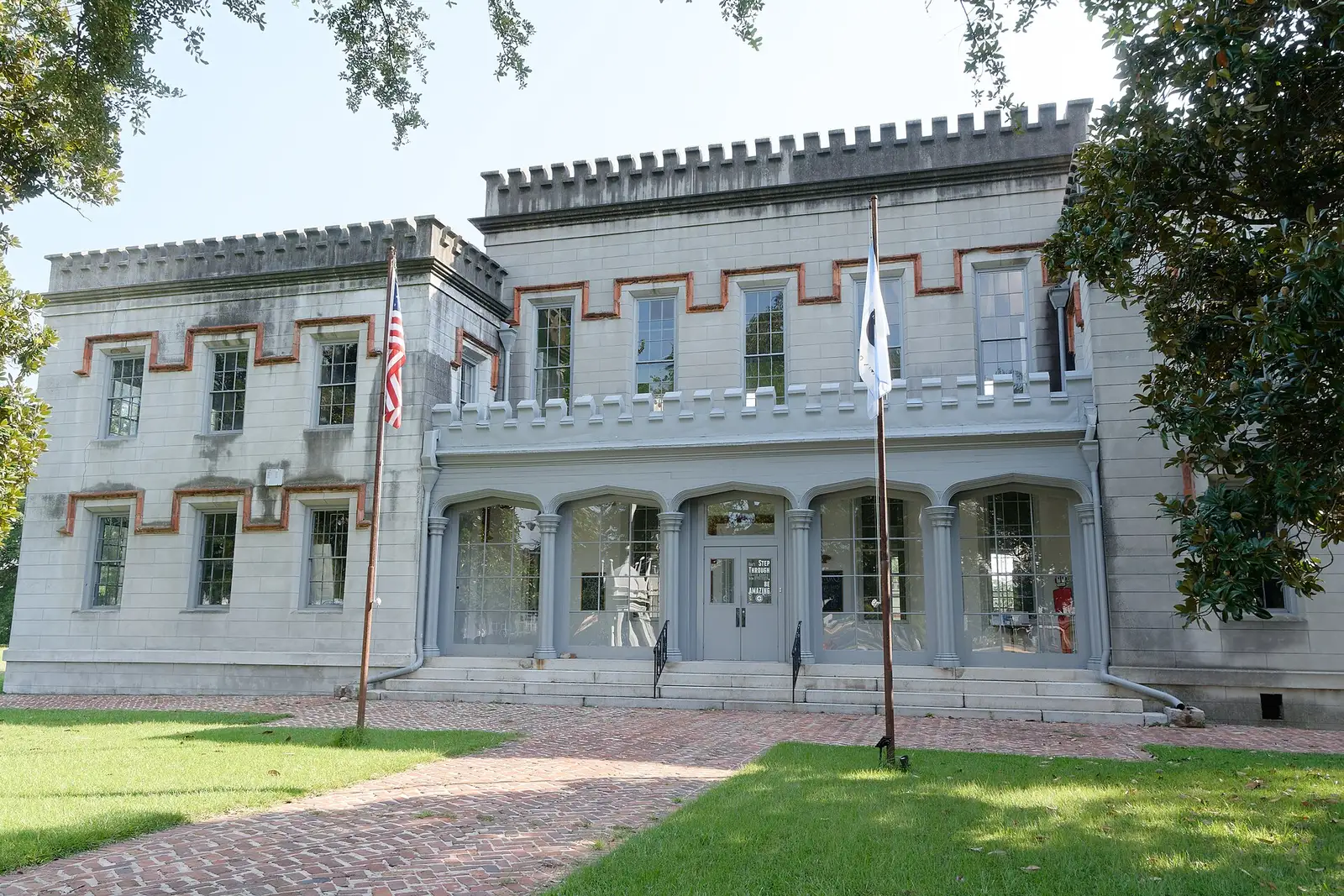 The Old Academy of Richmond County building on Telfair Street in downtown Augusta.