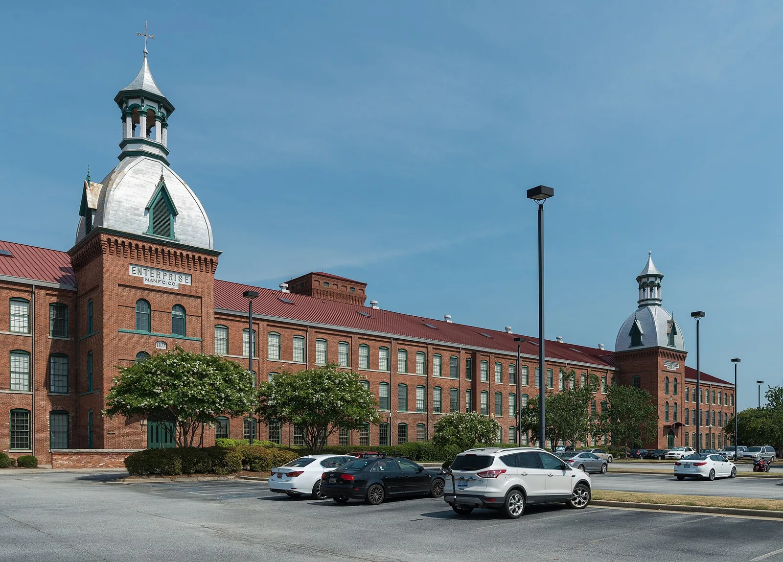 Enterprise Mill, a former textile mill on the Augusta Canal north of the T.W. Josey campus.