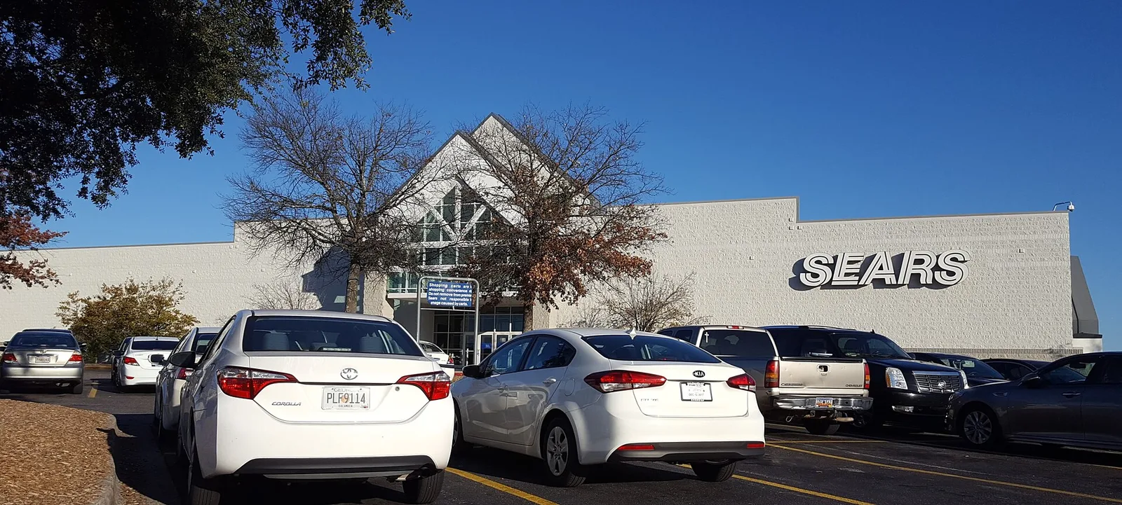 The former Sears store at Augusta Mall on Wrightsboro Road.