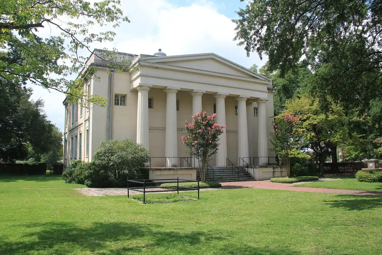 The Old Medical College of Georgia building on Telfair Street in downtown Augusta.