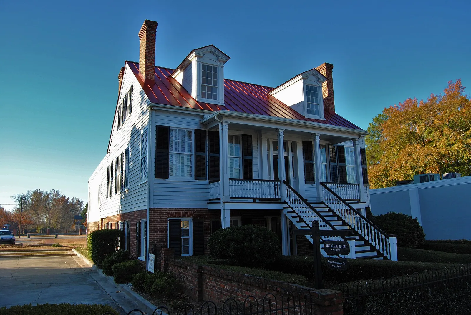 The Brahe House, a historic home in downtown Augusta.