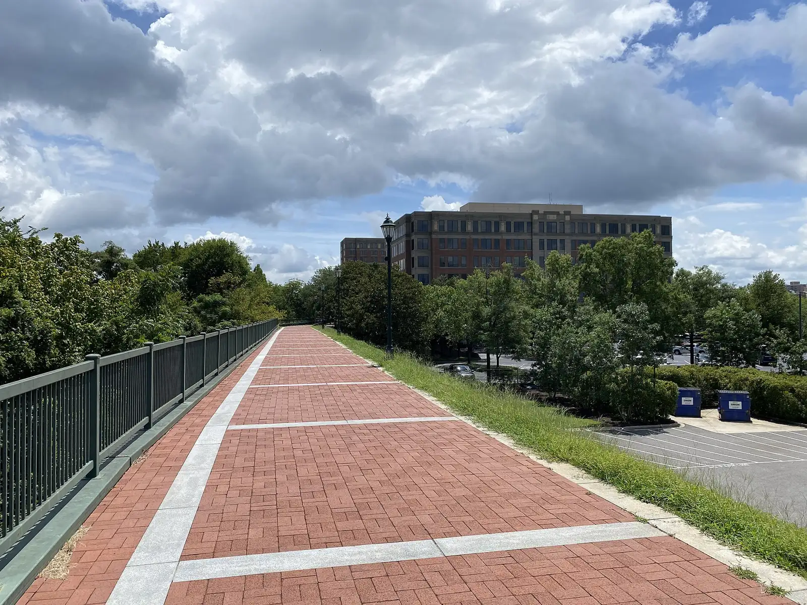 The Augusta Riverwalk along the Savannah River in downtown Augusta.