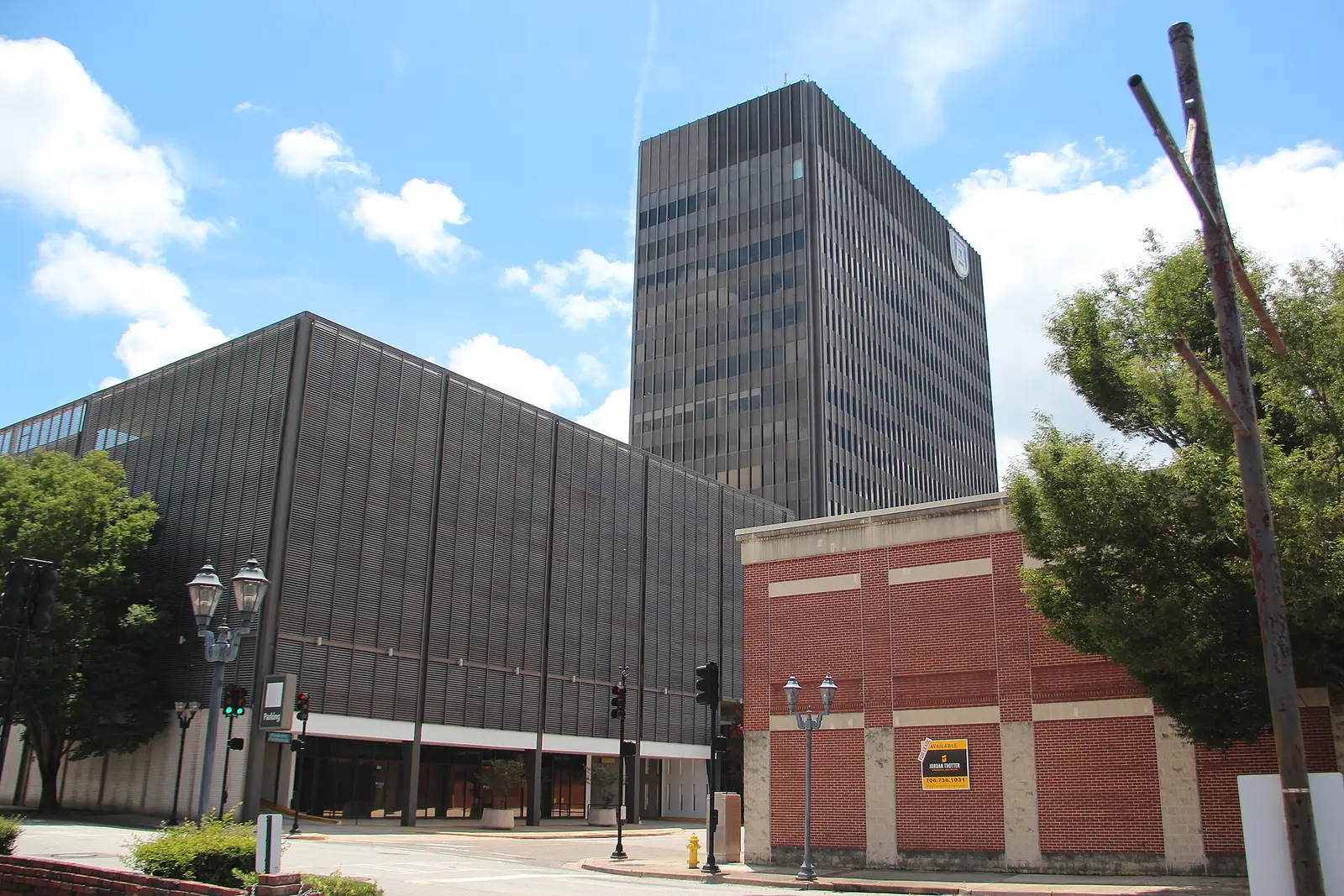 The building at 699 Broad St. in downtown Augusta, whose rooftop holds Edgar's Above Broad.